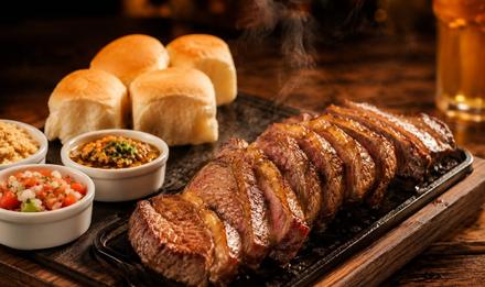 Picanha na chapa servido no Boteco Copo Sujo
